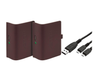 Venom XBO Podwójny akumulator + kabel 2m - Bordowy - 530795 - zdjęcie 1